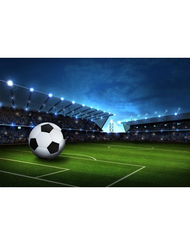 Terrain de football Spotlights Sports Photo Booth Toile de fond M088 en stock