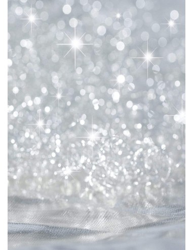 Fond de photographie lumineux bokeh paillettes étoiles argent pour la photographie GB-97 suggérées chez