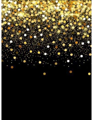 Toile de fond brillante de luxe riche en paillettes d'or pour la photographie GC-96 prix pour 