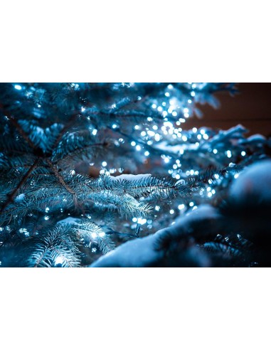 Toile de fond Arbre de neige Bokeh hiver photographie M161 paiement sécurisé